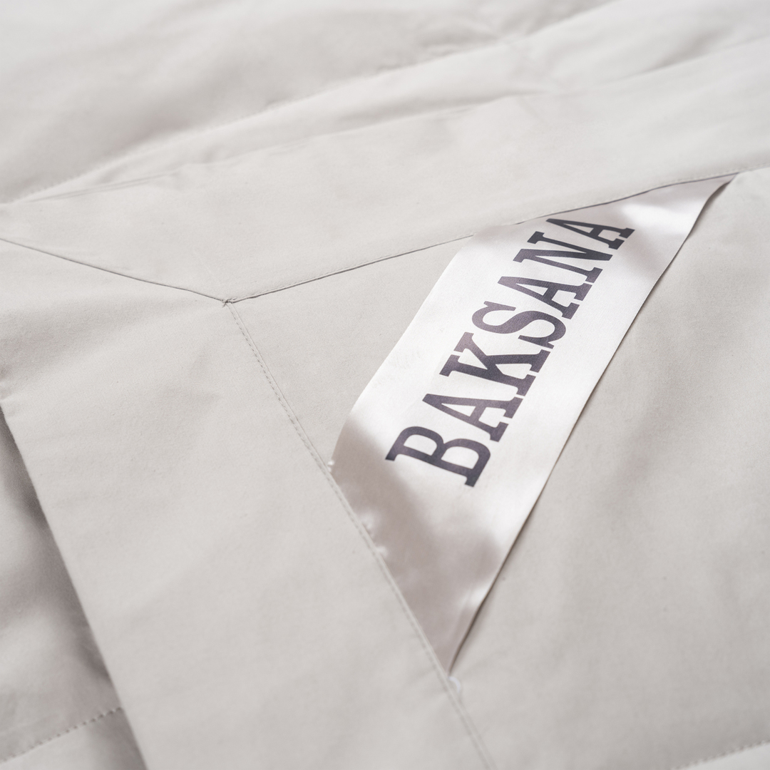 Baksana | Luxury Espresso Blanket | Linen image 2